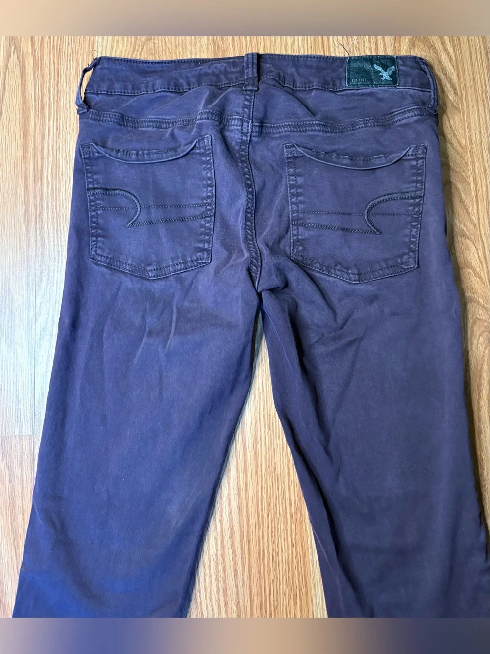 American Eagle Outfitters Women’s Skinny Jeans in Dark Purple